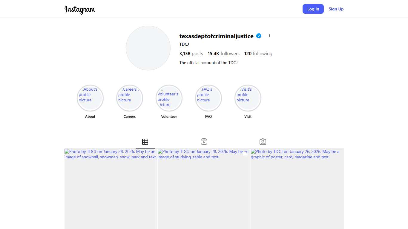 TDCJ (@texasdeptofcriminaljustice) • Instagram photos and videos